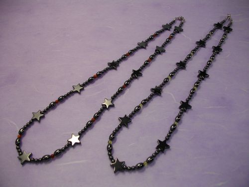 ネックレス：星